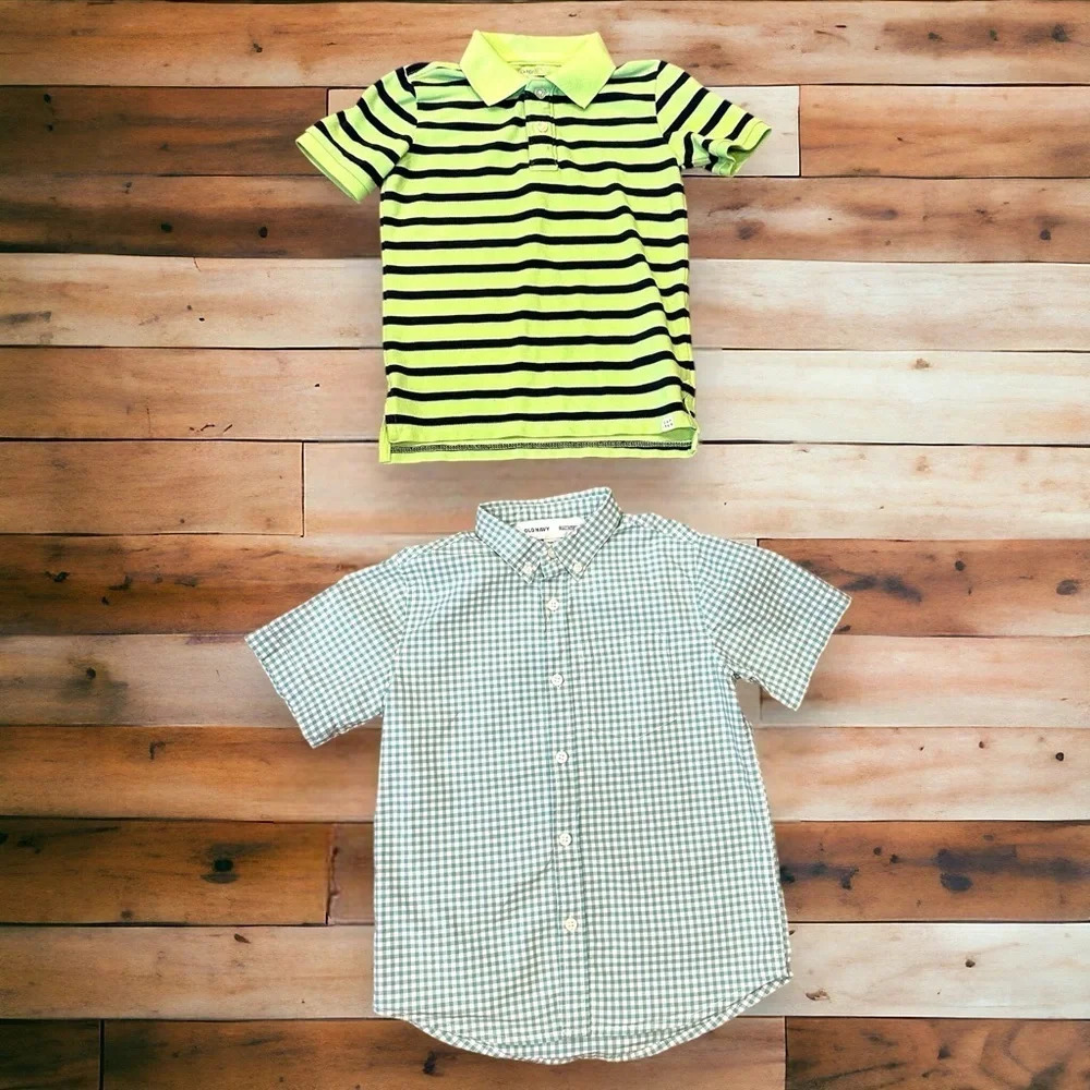 Boys 6/7 casual shirts gap‎ & old navy